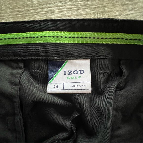 Izod Golf shorts Black Size 44 waist - Picture 4 of 7